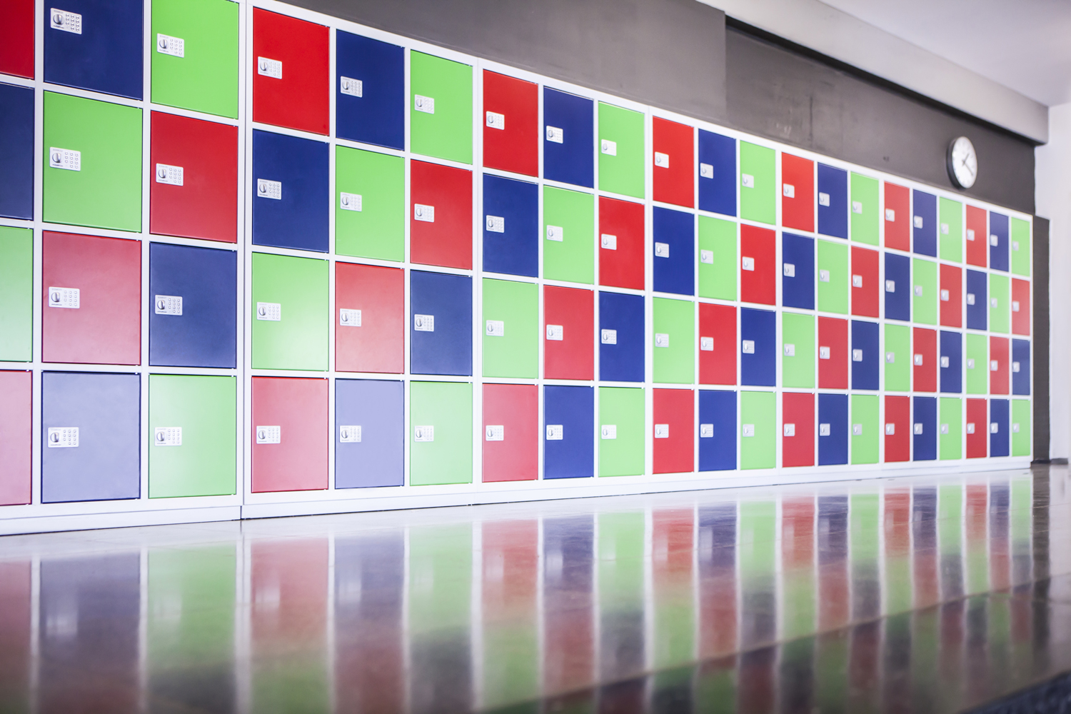 astradirect Schließfachanlagen, Realschule Lünen Die Schließfachanlage von astradirect, in der Realschule in Lünen